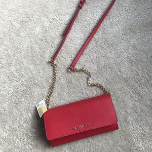 New MK purse my hubs bought me with MY nordy credit card.